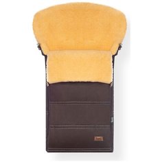 Конверт-мешок Nuovita Alpino Lux Pesco меховой 85 см шоколад