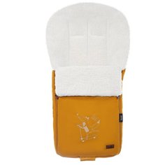 Конверт-мешок Nuovita Islanda Bianco меховой 90 см медовый