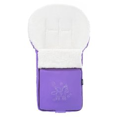 Конверт-мешок Nuovita Islanda Bianco меховой 90 см фиолетовый