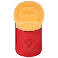 Конверт-мешок Nuovita Polare Pesco меховой 90 см красный