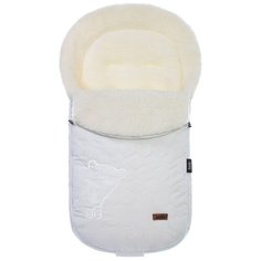 Конверт-мешок Nuovita Polare Bianco меховой 90 см белый