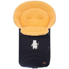 Конверт-мешок Nuovita Tundra Pesco меховой 90 см черный