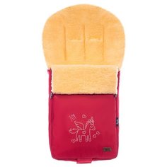 Конверт-мешок Nuovita Islanda Pesco меховой 90 см красный