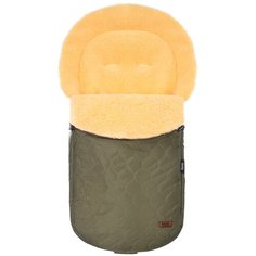 Конверт-мешок Nuovita Polare Pesco меховой 90 см хаки