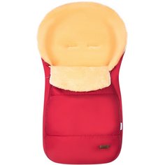 Конверт-мешок Nuovita Vichingo Pesco меховой 90 см красный