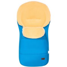 Конверт-мешок Nuovita Vichingo Pesco меховой 90 см морской