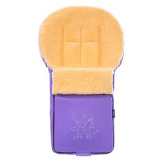 Конверт-мешок Nuovita Islanda Pesco меховой 90 см фиолетовый