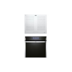 Комплект встраиваемой техники DeLonghi PIND 5 B + SLM 100 белый/черный