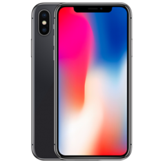 Смартфон Apple iPhone X восстановленный 256 ГБ, серый космос
