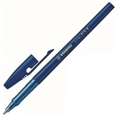 Ручка шариковая STABILO Liner F 808/41 0,38мм, синий 5 штук