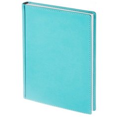 Ежедневник недатированный А5+, 136л, VELVET морская волна 3-115/15 Альт