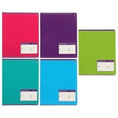 Тетрадь школьная А5,12л,косая линия классика 5 цветов 7-12-009/3 15 штук Альт