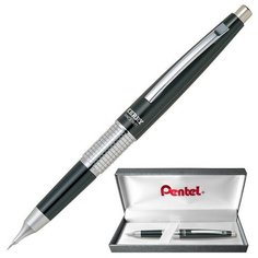 Карандаш механический Pentel KERRY 0,5мм черный корп., подар.кор., P1035-A