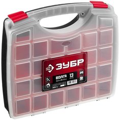 Органайзер ЗУБР Волга (38034-13) 32.5x28x6 см 13 черный/красный