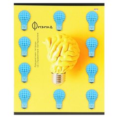 Тетрадь предметная А5,48л. Физика на контрасте 48-1036 4 штуки Проф Пресс