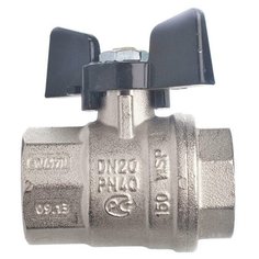 Кран шаровой Bugatti 3/4" BB (бабочка) серия Oregon 03020067