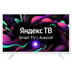 Телевизор BBK 32LEX-7290/TS2C 32" (2020) на платформе Яндекс.ТВ, белый