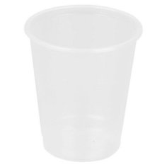 Стакан одноразовый 300мл прозр., для хол/гор., бюджет, комус ПП 50шт/уп