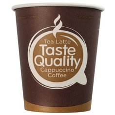 Стакан одноразовый бум 1-сл. d-80мм 250мл TasteQuality 50шт/уп