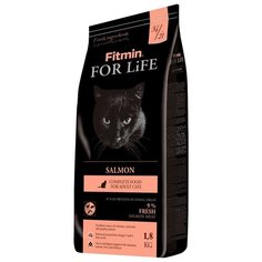 Сухой корм для кошек Fitmin с лососем 1.8 кг