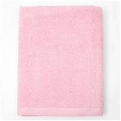 Полотенце банное, купальное для тела, лица, рук AMARO HOME 65*130 красный