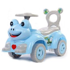 Машина-каталка Лягушонок, свет, звук, электронная пит.3*AA не вх.в компл. Наша Игрушка zxl2019101802-8