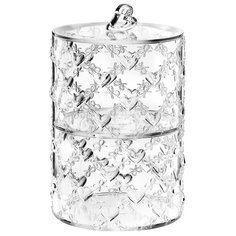 Набор из 2 контейнеров love прозрачный Guzzini