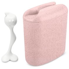 Контейнер для хранения продуктов hot stuff l organic розовый Koziol