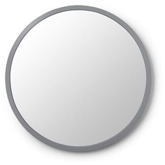 Зеркало настенное hub d61 см серое Umbra