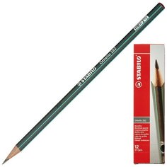 Карандаш чернографитный STABILO 282НВ Othello, б/ласт. Германия 2 штуки