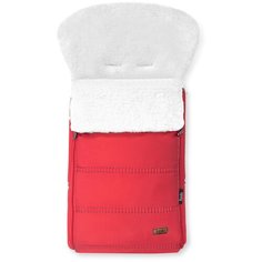 Конверт-мешок Nuovita Alpino Bianco меховой 85 см rosso/красный