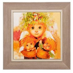 Панно керамическое Материнская любовь 15х15 ANG-413 113-502127 Artangels