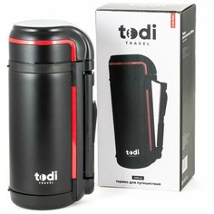 Термос из нержавеющей стали, шир. горловина TODI Travel 1200мл (700-221)