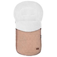 Конверт-мешок Nuovita Polare Bianco меховой 90 см капучино
