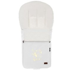 Конверт-мешок Nuovita Islanda Bianco меховой 90 см белый