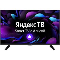Телевизор VEKTA LD-32SR5112BS 32" (2021) на платформе Яндекс.ТВ, черный