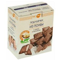 Готовый завтрак ВАСТЭКО Подушечки из полбы с какао и молоком, коробка, 200 г
