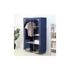 Тканевый шкаф, синий, 105 х 45 х 175 см Homsu