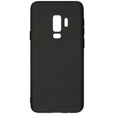Чехол Case Silk для Samsung Galaxy S9+, черный металлик, Deppa