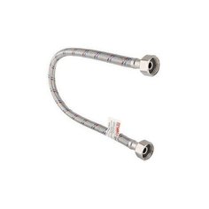 VALTEC Гибкая подводка для воды 1/2" 30см вн.-вн. Гайка-Н.сталь/ниппель-Н.сталь 1шт