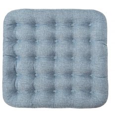 Подушка на стул из рогожки с лузгой гречихи, 40х40 см Kilux