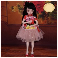 Dorris Doris Шарнирная BJD кукла Дорис с дополнительным мейком - Ванг (Doris Wang Ying Doll 45 cm)
