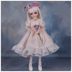 Dorris Doris Шарнирная BJD кукла Дорис с дополнительным мейком - Ангел (Doris Angel Doll 45 cm)