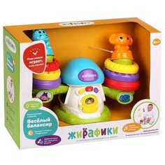 Интерактивная развивающая игрушка Жирафики Веселый балансир (951660), разноцветный