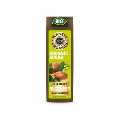 Planeta Organica шампунь Eco Organic Argan + Keratin Интенсивное восстановление, 520 мл