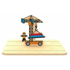 Конструктор "3D-панорама. Стройка" Woody