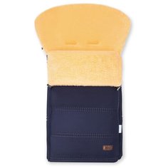 Конверт-мешок Nuovita Alpino Pesco меховой 85 см blu scuro