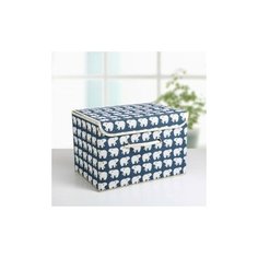 Коробка для хранения с крышкой «Белые мишки», 37 x 26 x 24 см Homsu