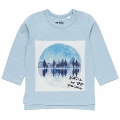 Лонгслив artie, размер 80, голубой