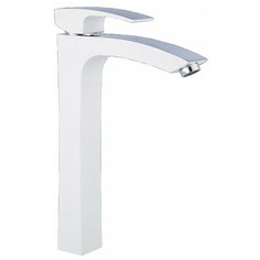 Смеситель для умывальника Gappo Jacob G1007-18 хром/белый